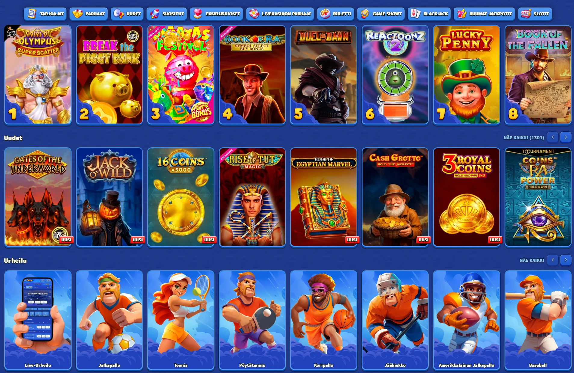 Suosittelemmeko Pistolo casinoa